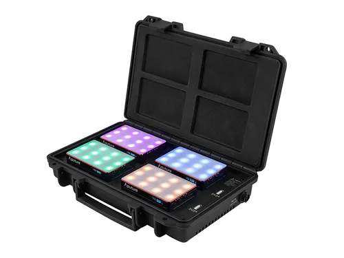Aputure MC 4-Light Travel Kit с зарядным кейсом