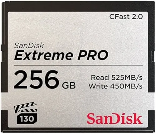 Sandisk C-Fast 256gb memory card