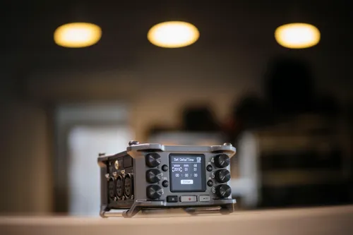 Zoom F6 audio recorder