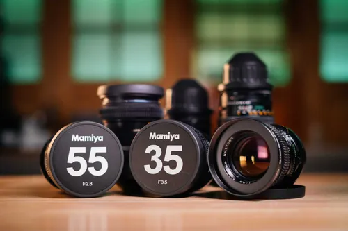 Mamiya Sekor-C Lensset PL-mount