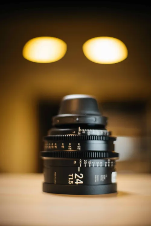 Sigma 24mm Highspeed FF Prime PL T1.5 meter scale