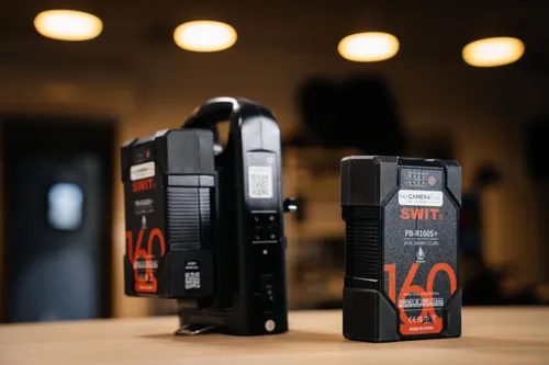 SWIT 160Wh 2x Heavy Duty V-mount accuset