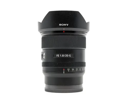 Sony G 20mm F1.8 E-mount