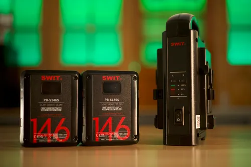 SWIT 146Wh 2x V-mount accuset