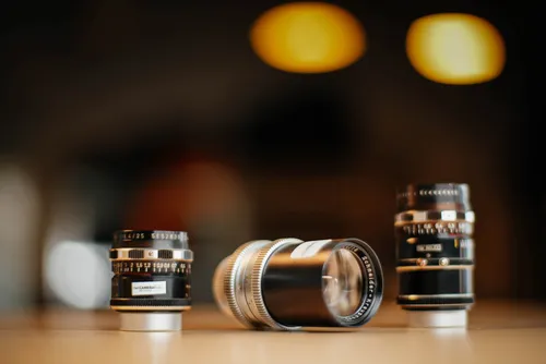 Bolex C-mount prime lensset Schneider 10-16-24mm