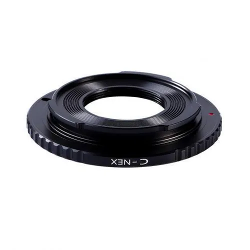 C-mount lens naar Sony E-mount cameraa