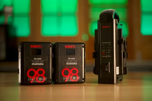 SWIT 98Wh 2x V-mount accuset