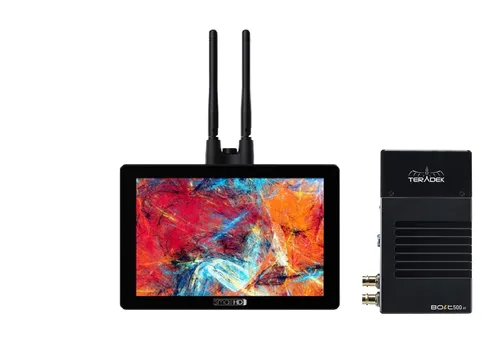 Smallhd Cine 7 TX + Teradek Bolt 500 ontvanger