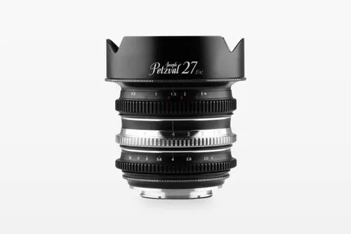 Petzval 27mm F1.7 Fullframe E-mount cine prime lens