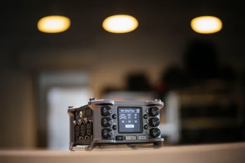 Zoom F6 audio recorder 