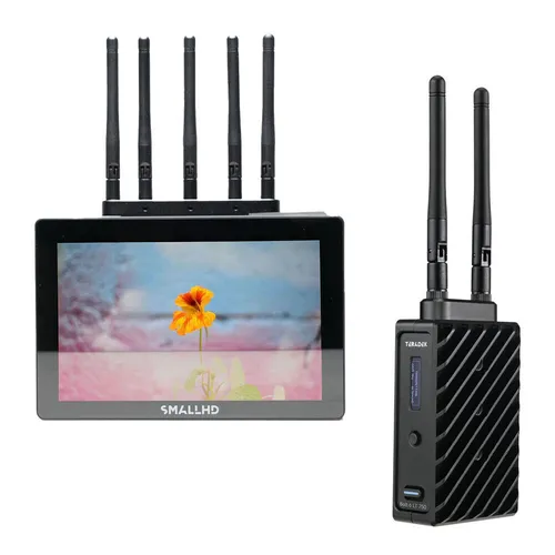 SmallHD Cine7 RX + Teradek Bolt 6 TX videozender
