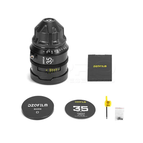 35mm T19. DZO Vespid II FF prime lens PL-mount