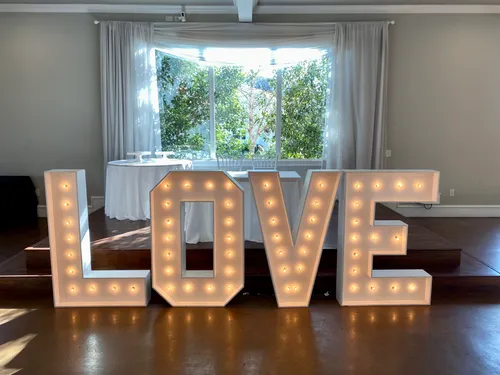 Light Up Marquee LOVE Letters 4ft