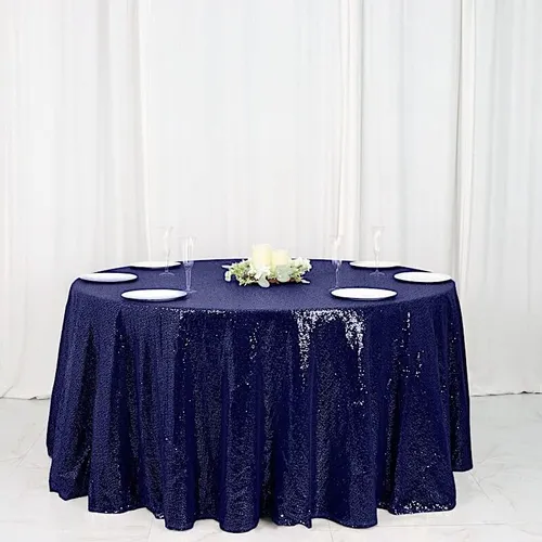 Navy Table Linen (120