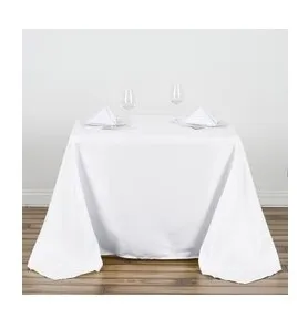White Table Linen - 3x3' Square (90x90
