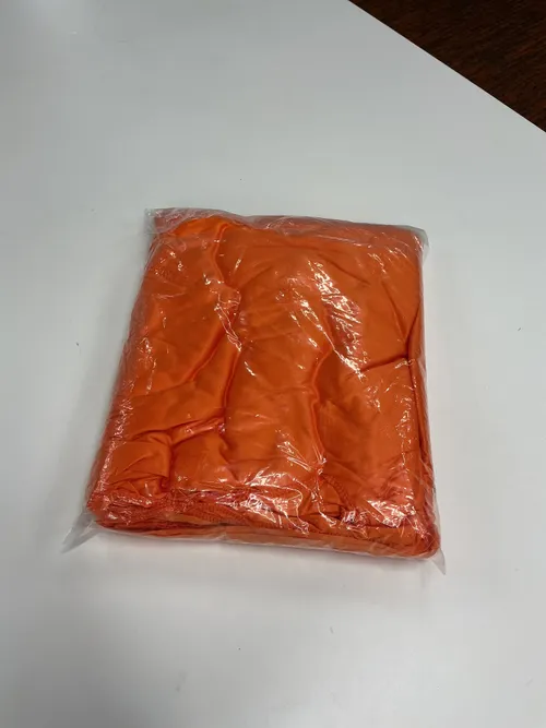 Orange Photo Booth backdrop 
