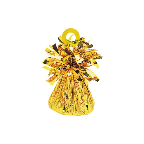 Small gold balloon weight