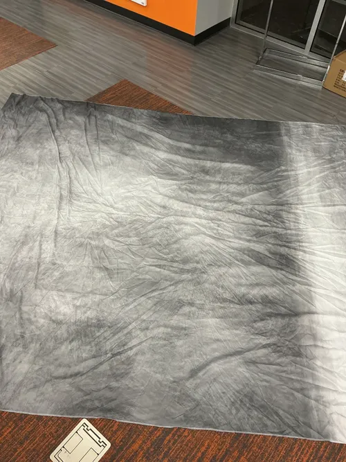 Silver Gradient Large Photo Booth backdrop 