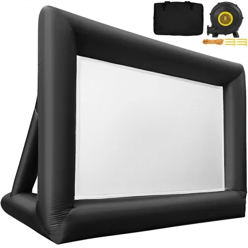 inflatable movie screen with pump