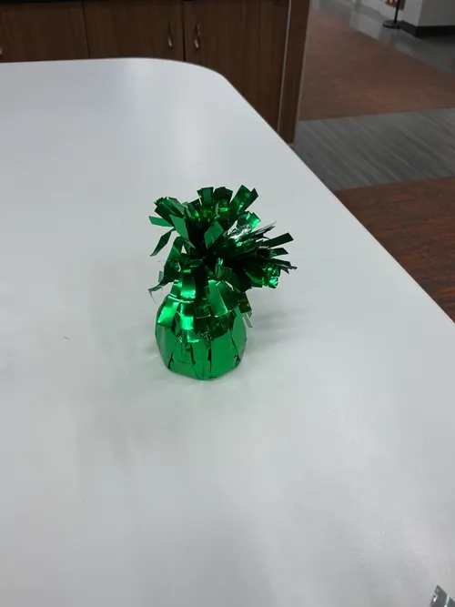 Small green balloon weight 