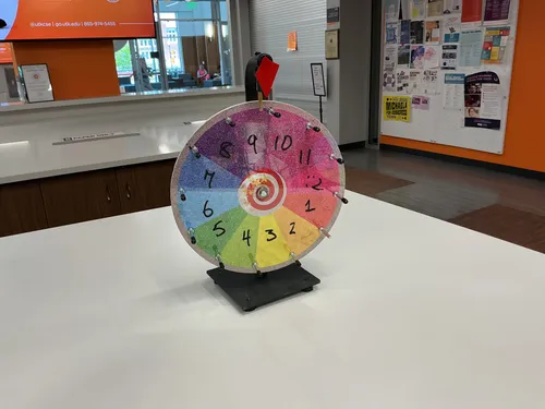 Table Spin-the-Wheel