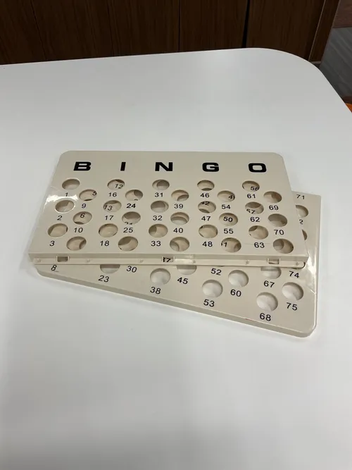 Giant bingo card
