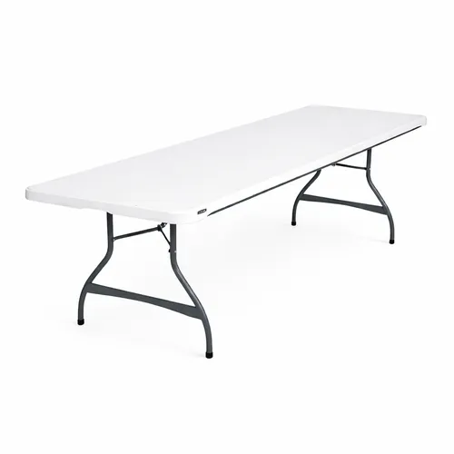 8 Foot Commercial Grade White Banquet Table For Pickup Only