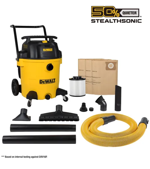 Shop Vacuum 16 Gal - HEPA FIlter Option Available