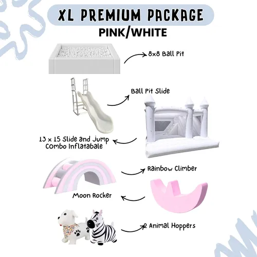 XL Premium Package - Pink/White