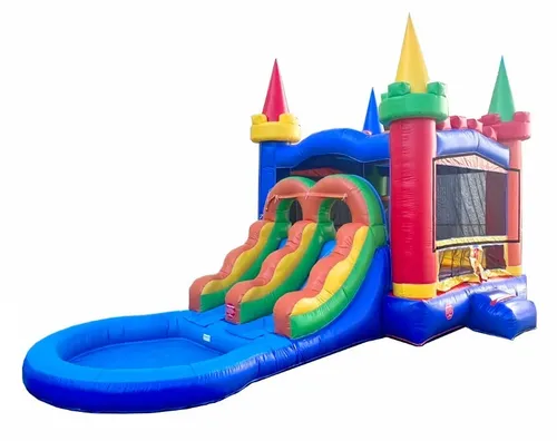 Double Rainbow Bounce & Slide Combo