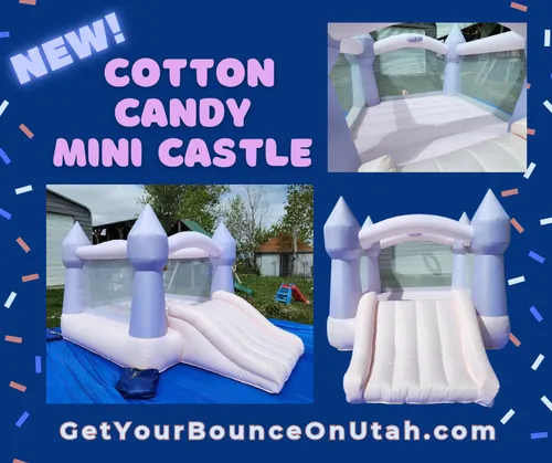 Cotton Candy Mini Bouncer