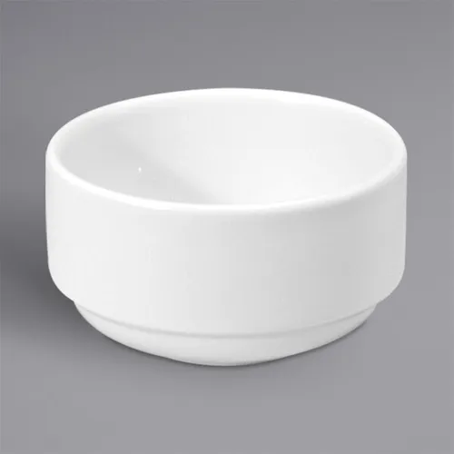 White Bouillon Bowl