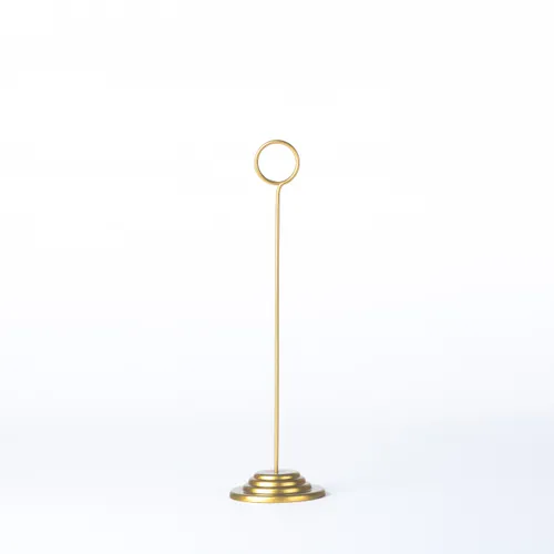 Gold Table Number Stand