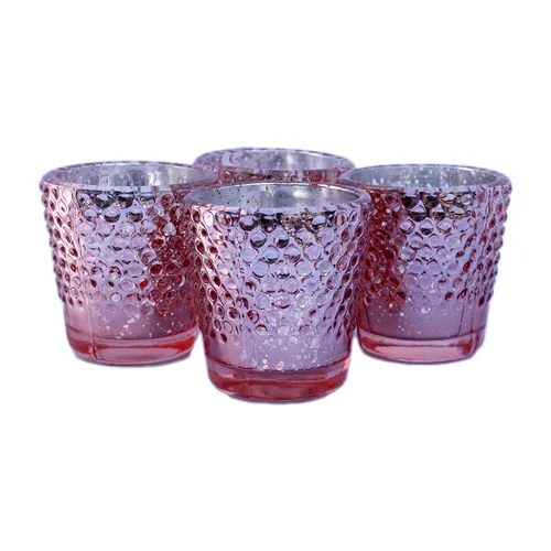Votive Candle Holder/ Rose