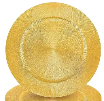 Gold Starburst Charger