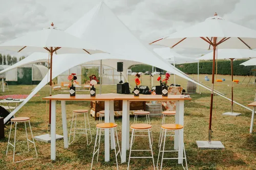 Outdoor Umbrella & Base
