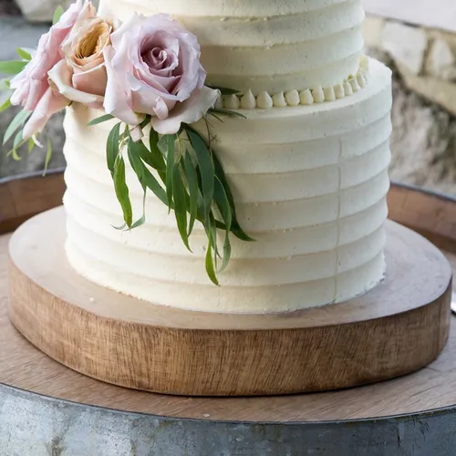 Wooden Round Platter