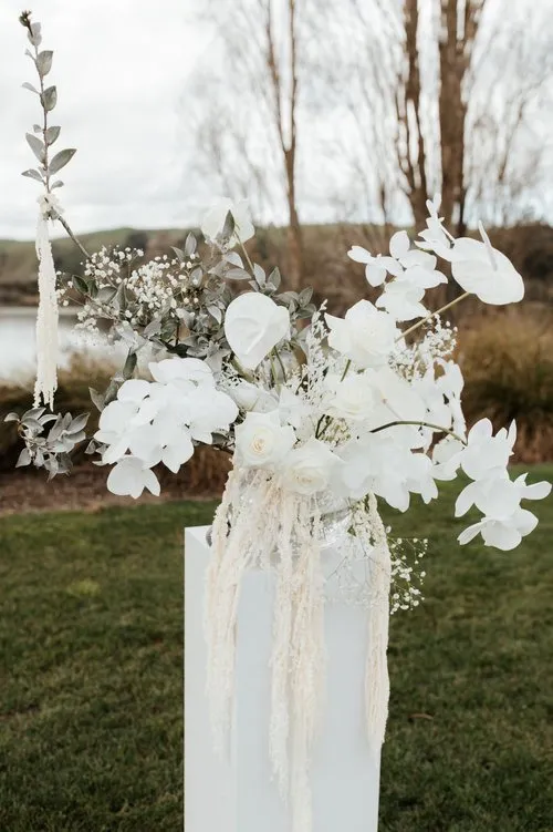 White Acrylic Plinth