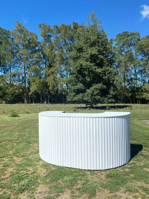 Curved Scallop Bar - Small