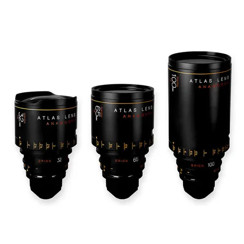 zestaw obiektywów anamorficznych Atlas Orion T2.0 (EF / PL Mount) SET