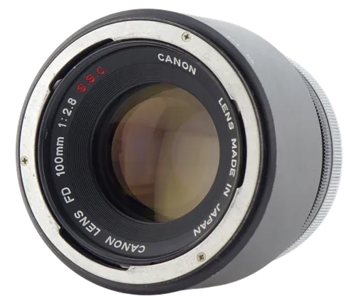 obiektyw Canon FD 100 mm S.S.C. F2.8