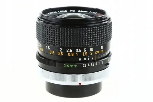 obiektyw Canon FD 24 mm S.S.C. F2.8