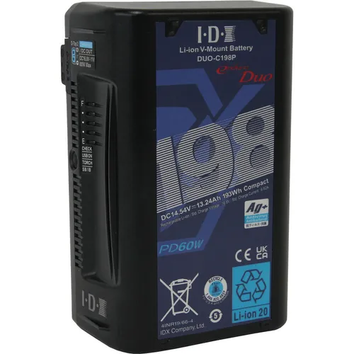 bateria V-Lock IDX DUO-C198