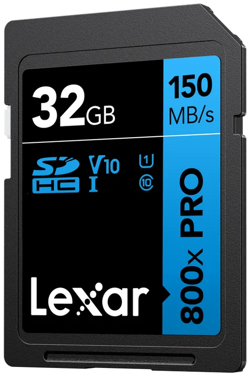 karta pamięci Lexar SDHC 32 GB Pro 800X UHS-I U1 R150