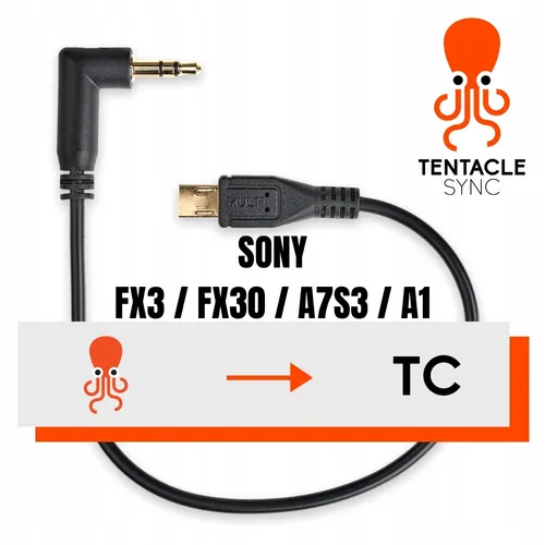 Tentacle kabel do timecode micro-USB FX3/FX30/A7S3/A1 (C24)