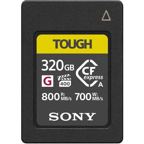 karta pamięci Sony CFexpress typ A 320 GB