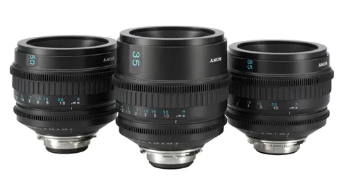 zestaw obiektywów Sony CineAlta T2.0 (Arri PL / Sony E) SET