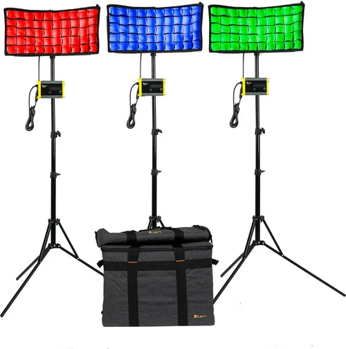 Flexible LED Ikan Canvas (set of 3)