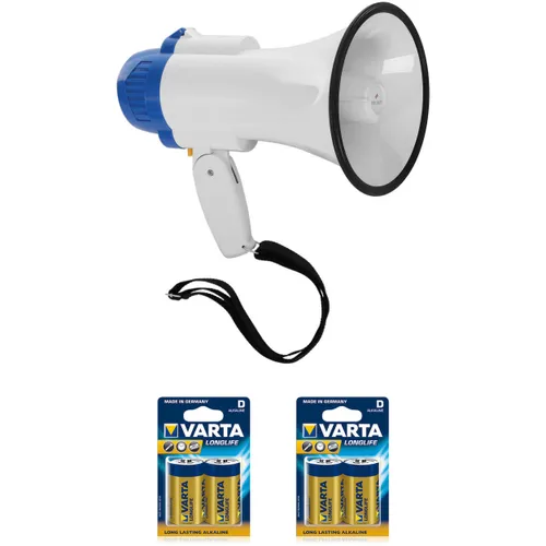 Megaphone + Batteries