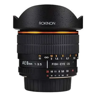 Lens 8mm f3.5 Rockinon EF